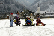 Der Winter in Haus im Ennstal